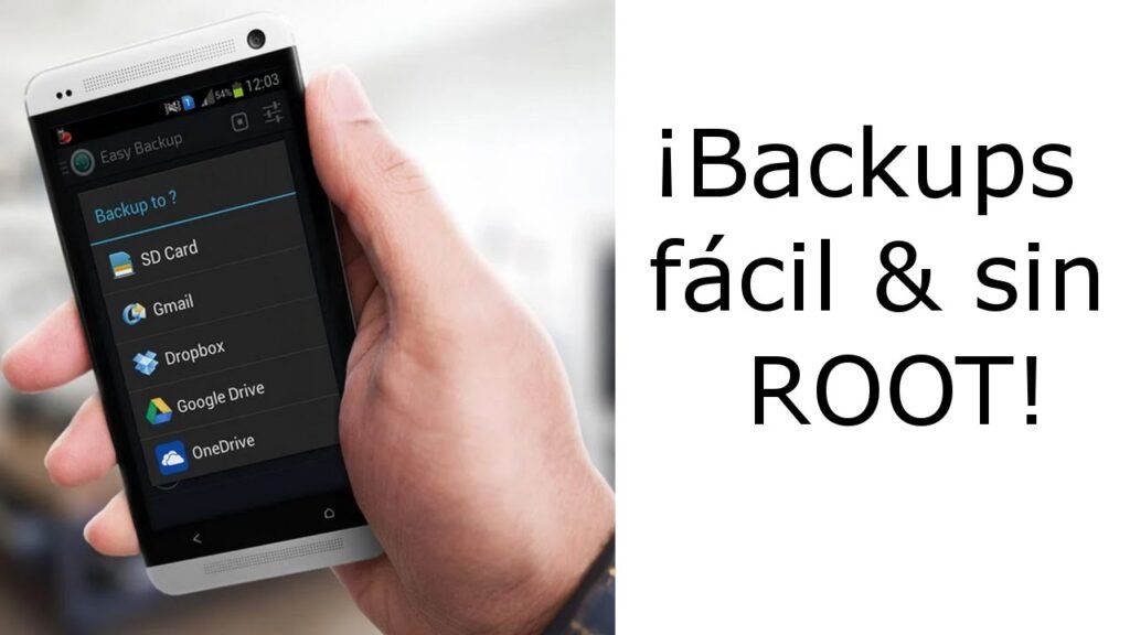 como hacer un backup de aplicaciones en android sin root