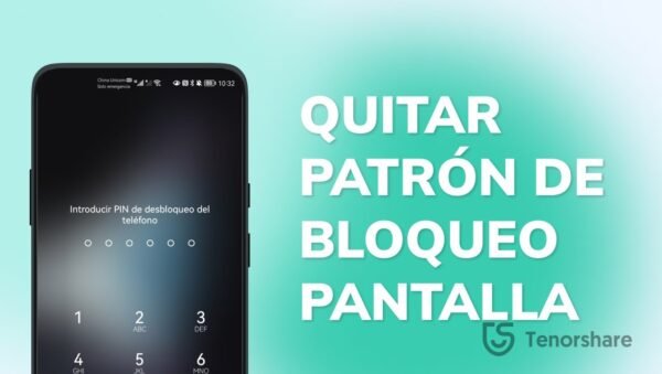 como quitar el patron de bloqueo en tu dispositivo