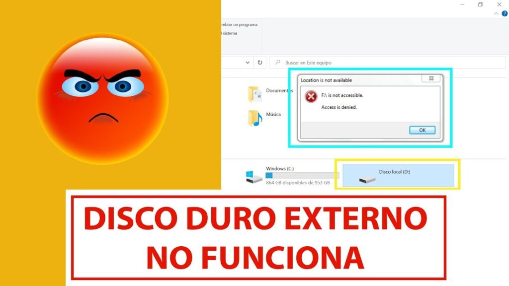 como reparar el sistema de archivos en un disco duro externo